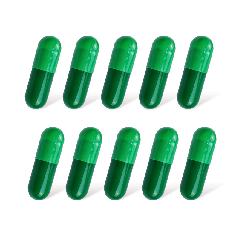 Kapsułki Pullulan w rozmiarze 4